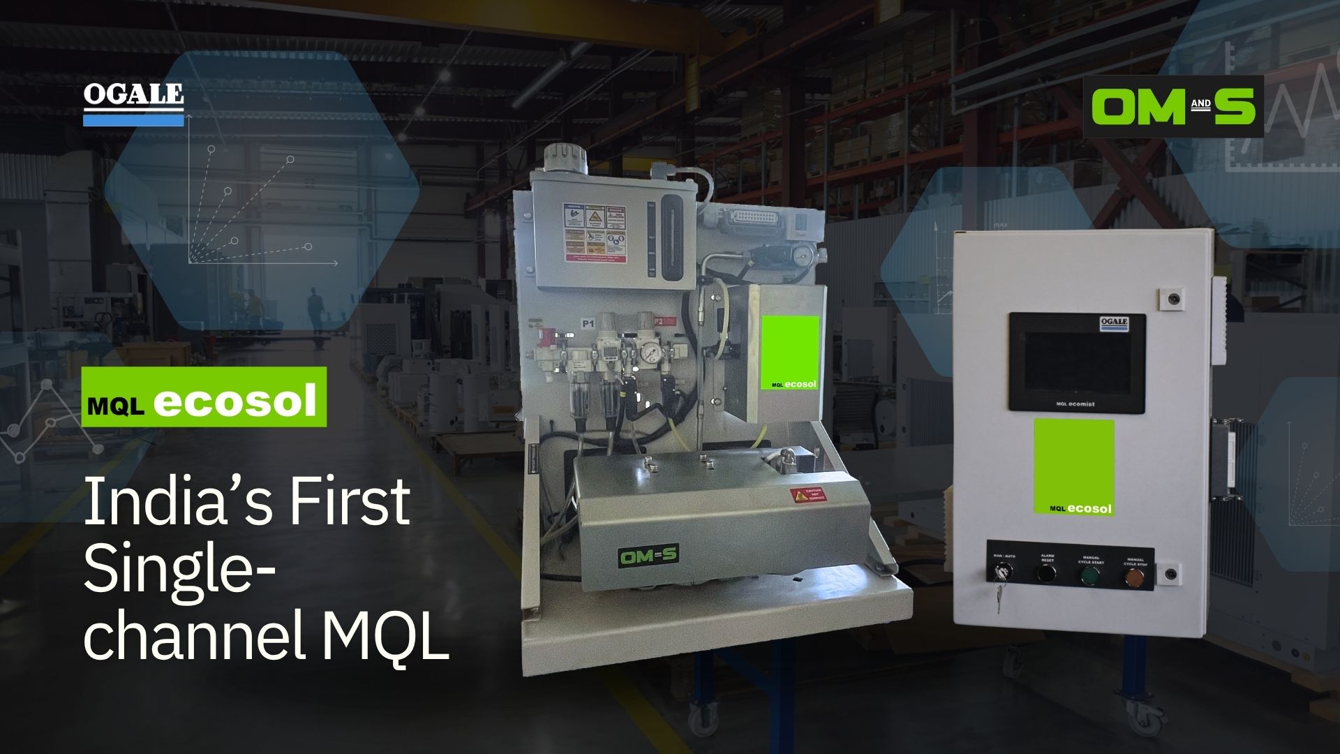 Watch the Ogale ecosol MQL system in action